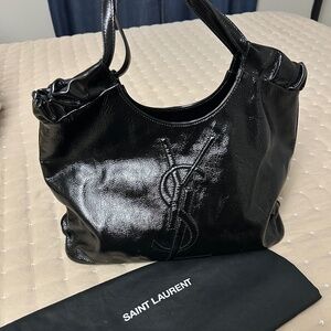 YSL Calfskin Belle de Jour Cabas Tote; authenticated by Dr Runway